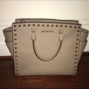 Taupe Michael Kors bag